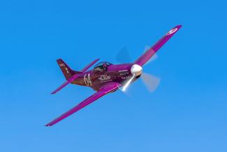 Vicky Benzing — P-51 Plum Crazy By Britt Dietz